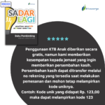 Ebook Pembimbing KTB Anak-SADAR LAGI (meraSAkan menyaDARi meLAkukan membaGIkan)
